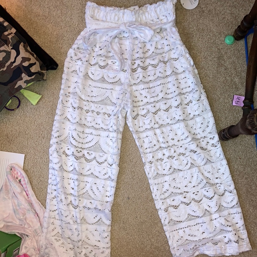 Lace cover up